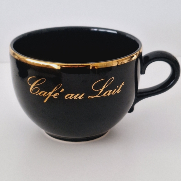 Waechtersbach Cafe au Lait large mug and saucer - Vintage - Picture 2 of 10